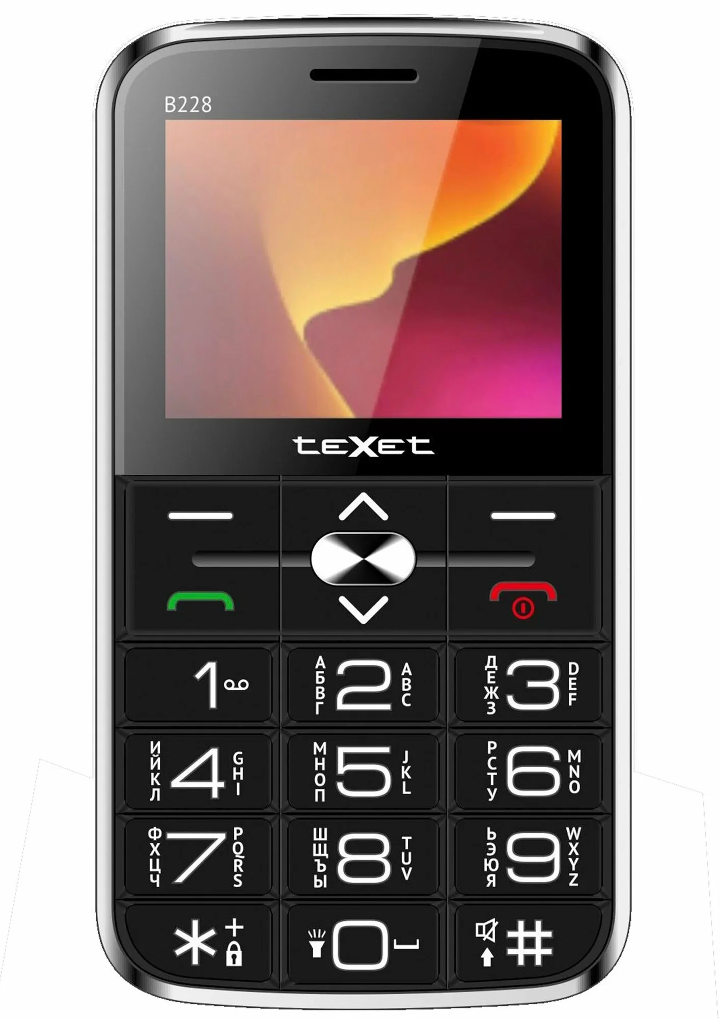 Телефон TeXet TM-B228 Black