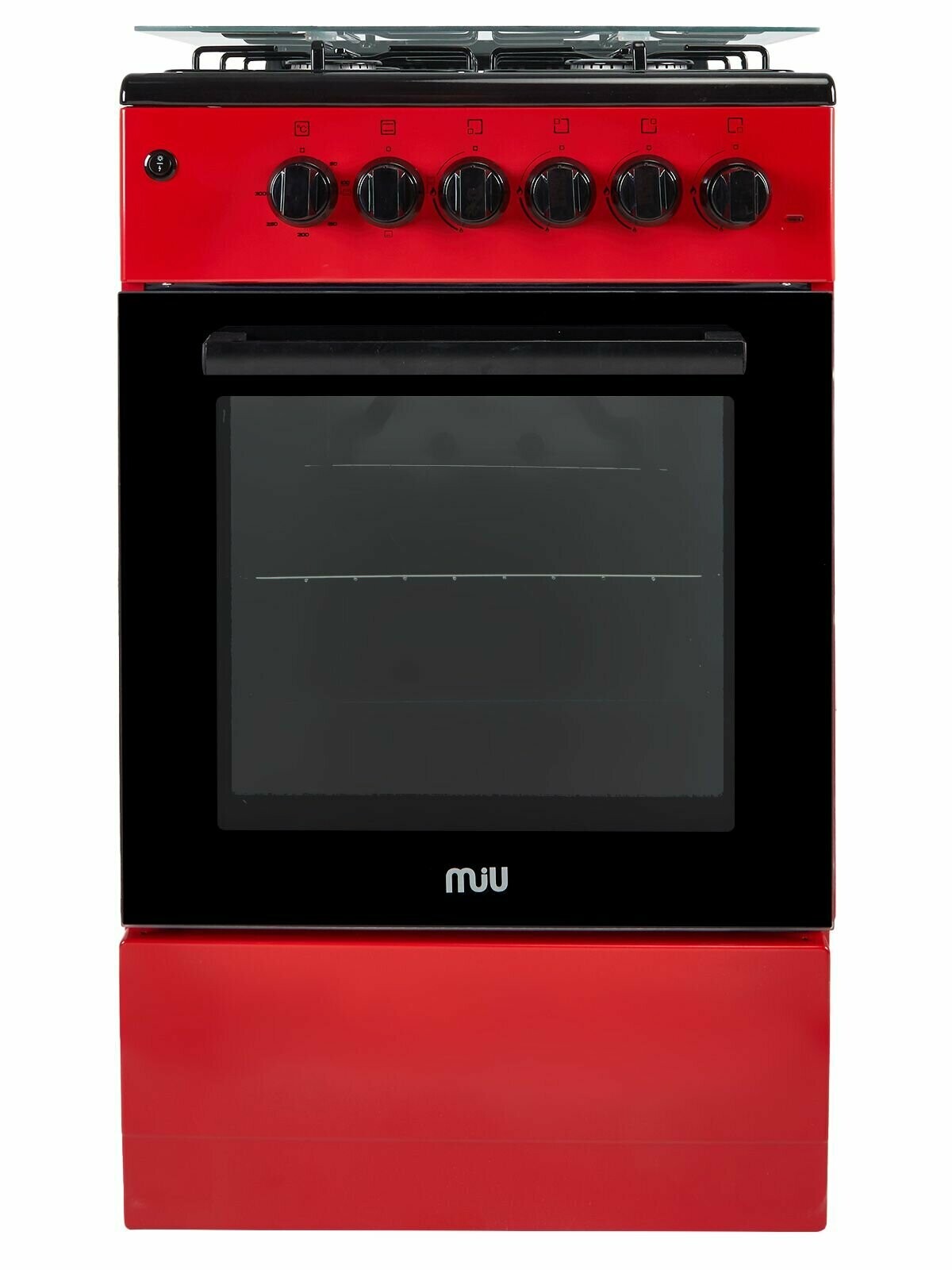 

Газовая плита MIU 5014 ERP красная (электродуховка)