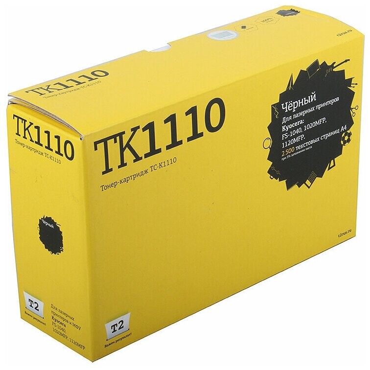 

Картридж T2 TC-K1110 (с чипом) (аналог Kyocera TK-1110)