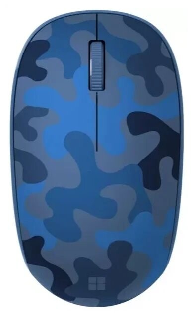 

Компьютерная мышь Microsoft Bluetooth Mouse Blue Camo (8KX-00017)