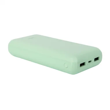 

Внешний аккумулятор Perfeo COLOR VIBE 20000mah мятный (PF-D0169)