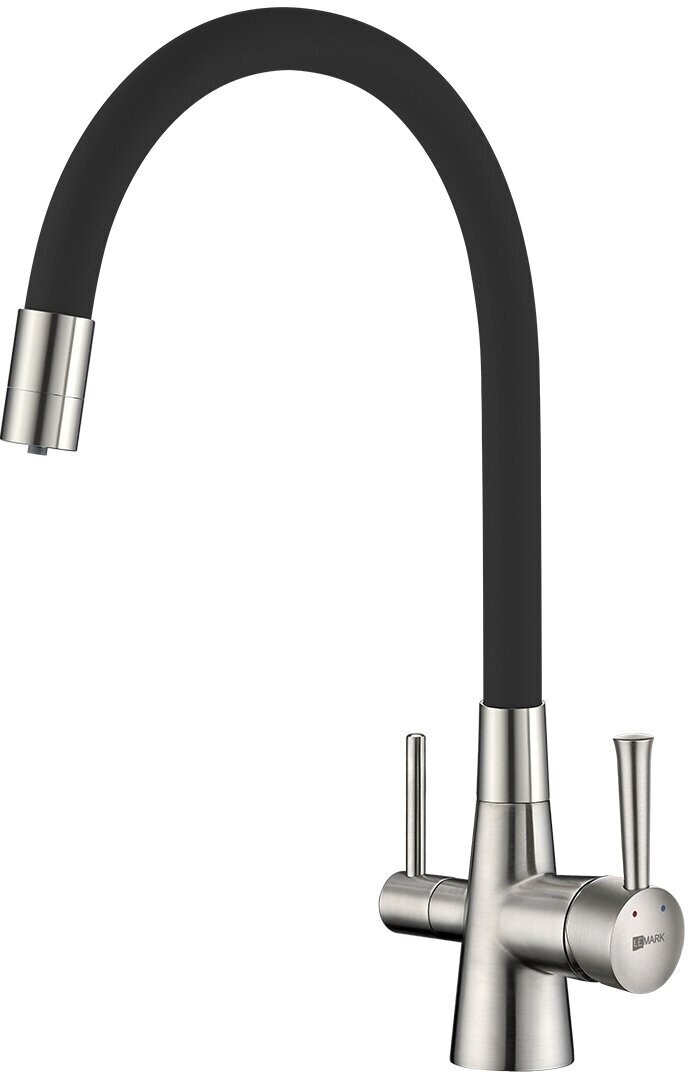 

Смеситель для кухни Lemark Comfort LM3075BN-Black