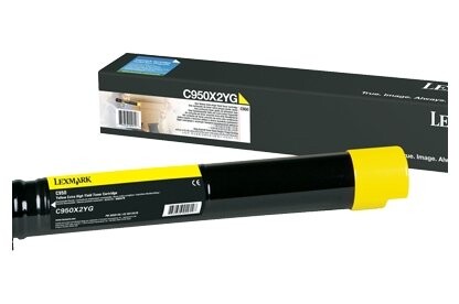 

Картридж Lexmark C950X2YG желтый