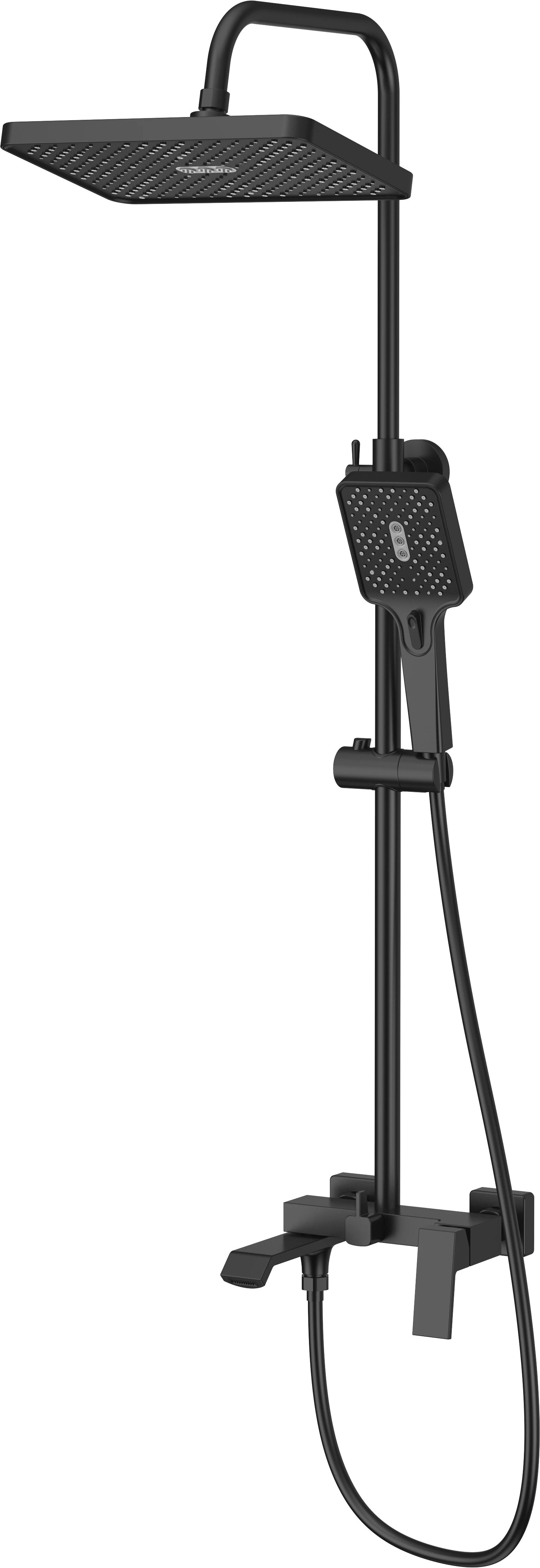 

Душевая система Haiba HB24575-7 черный