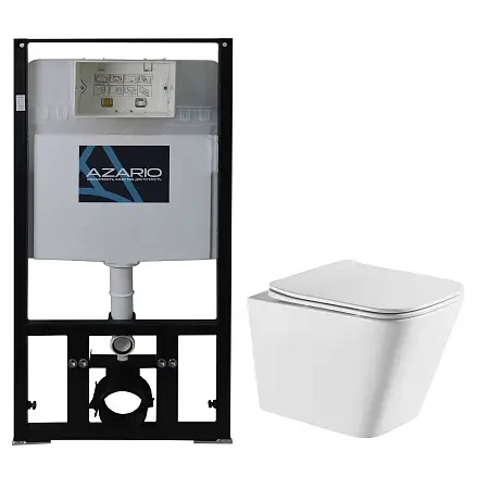 

Комплект инсталляции Azario AZ-8010-1000+AZ-0052-UQ (Сет AZARIO инсталляция +унитаз Teramo AZ-0052-UQ с сиденьем м/лифт. Без клавиши)