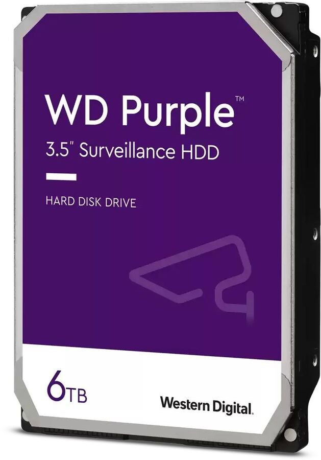 Жесткий диск Western Digital Purple 6ТБ (WD63PURZ)