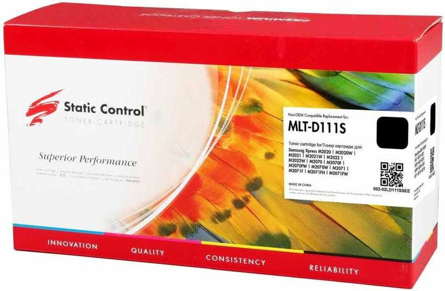 

Картридж Static Control 002-02LD111SSEE (MLT-D111S) черный