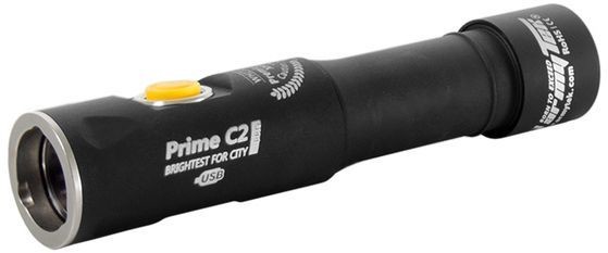 

Фонарь портативный Armytek Prime C2 Pro Magnet USB черный/белый (F08101W)