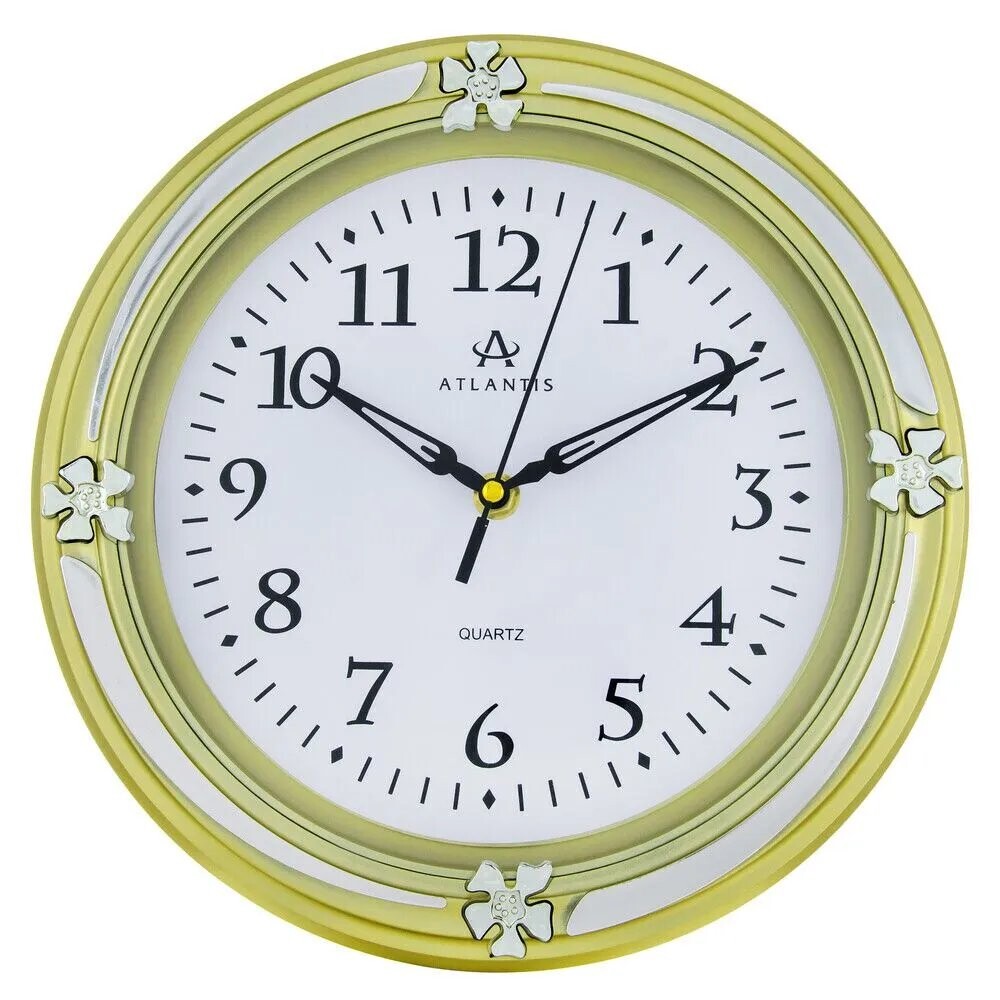 

Часы настенные Atlantis GD-8302 gold
