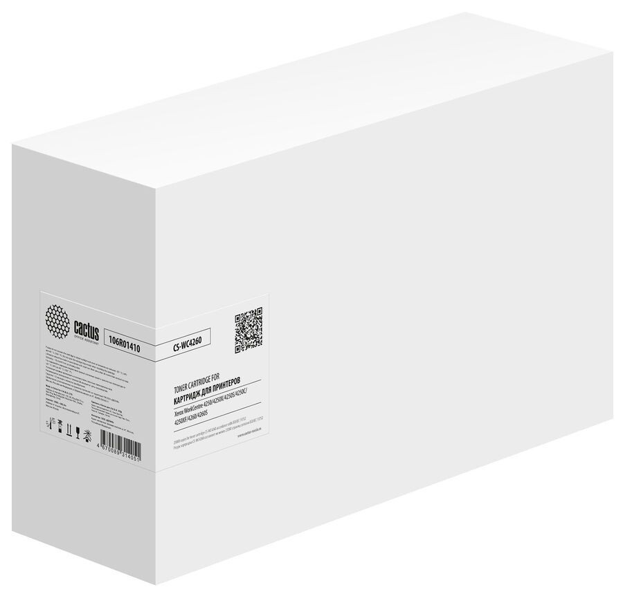 

Картридж Cactus CS-WC4260 106R01410 черный