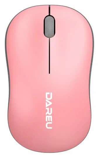 

Компьютерная мышь Dareu LM106G Pink-Grey