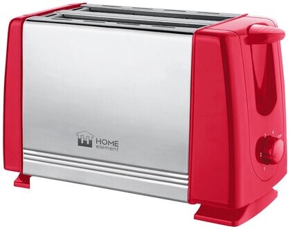 

Тостер Home Element HE-TS 500 красный рубин