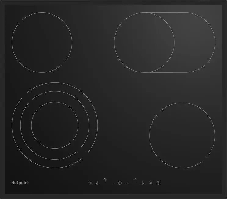 

Электрическая варочная панель Hotpoint HR 6T7 BA S