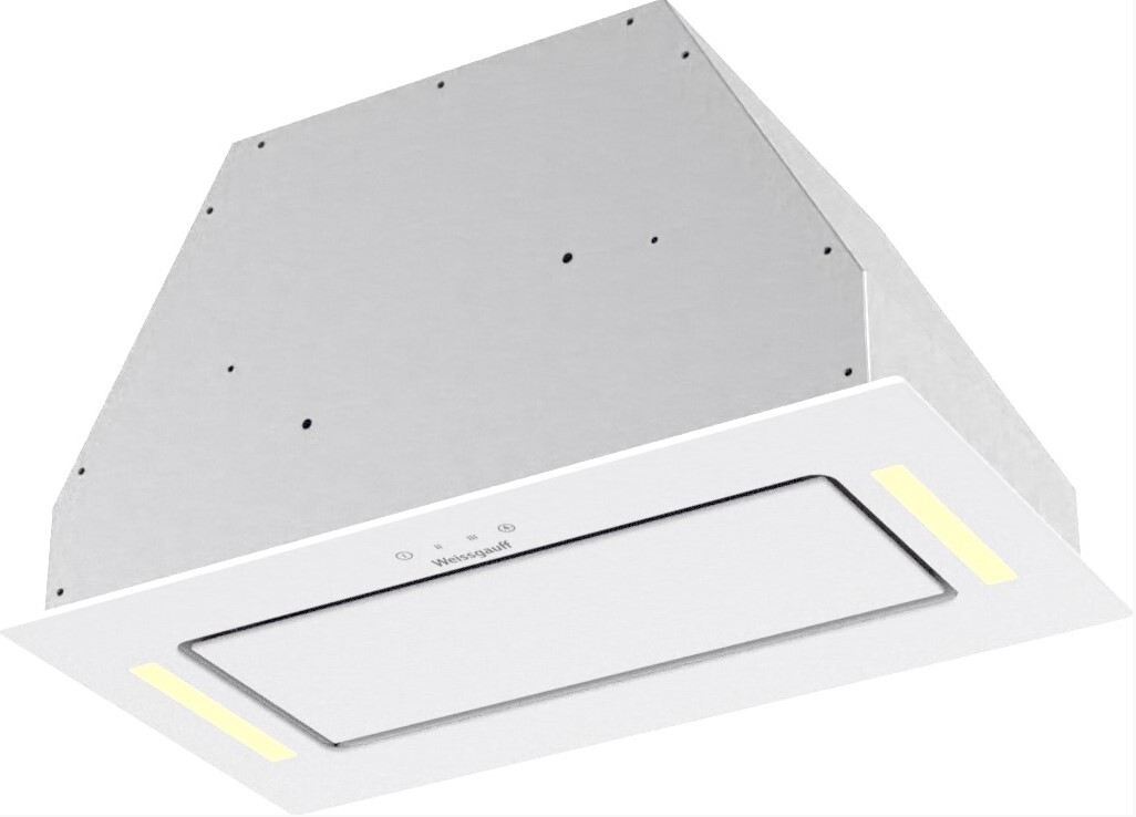 

Встраиваемая вытяжка Weissgauff Heavy 600 Touch White Glass