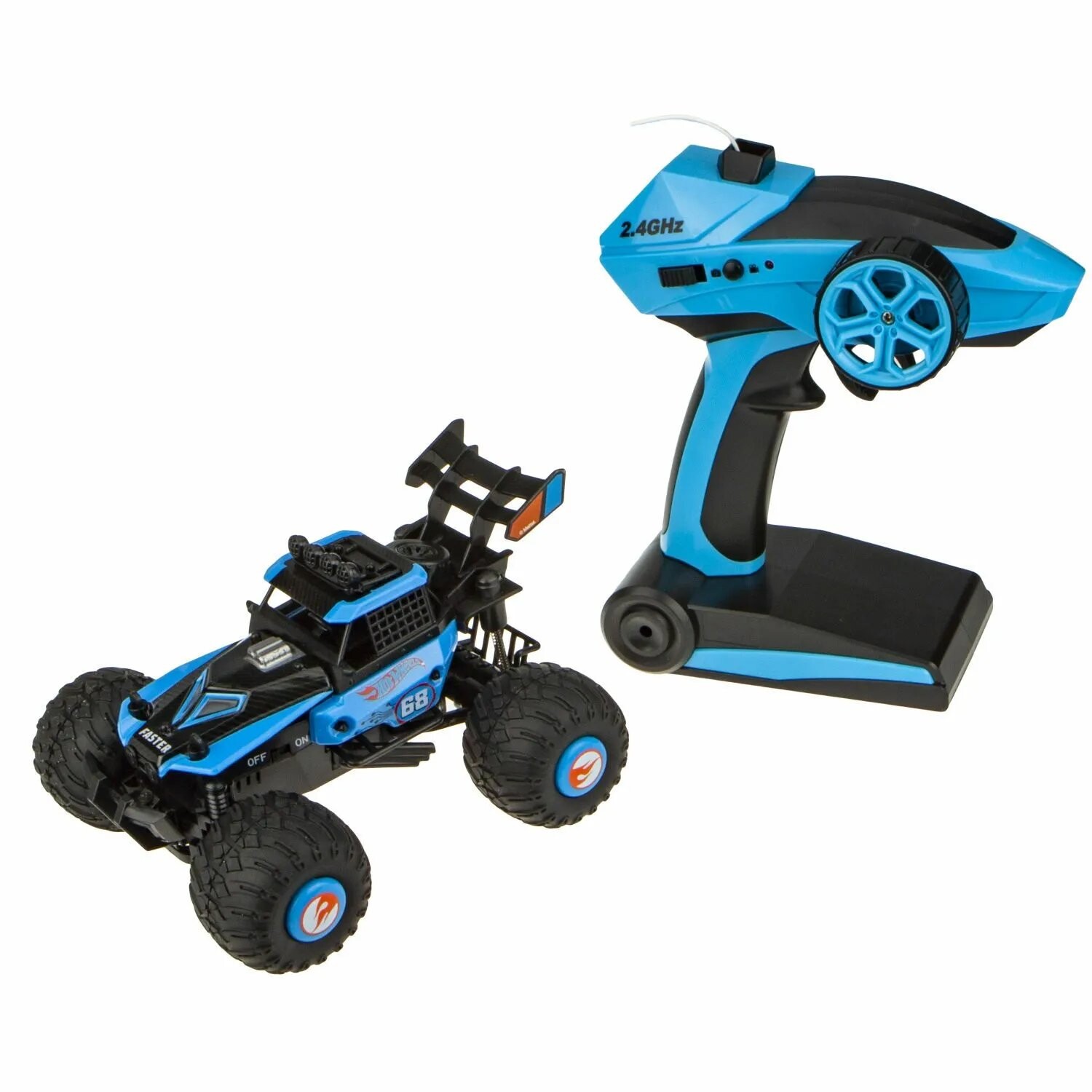 

Игрушка на радиоуправлении 1 TOY Hot Wheels багги синяя (Т11571)