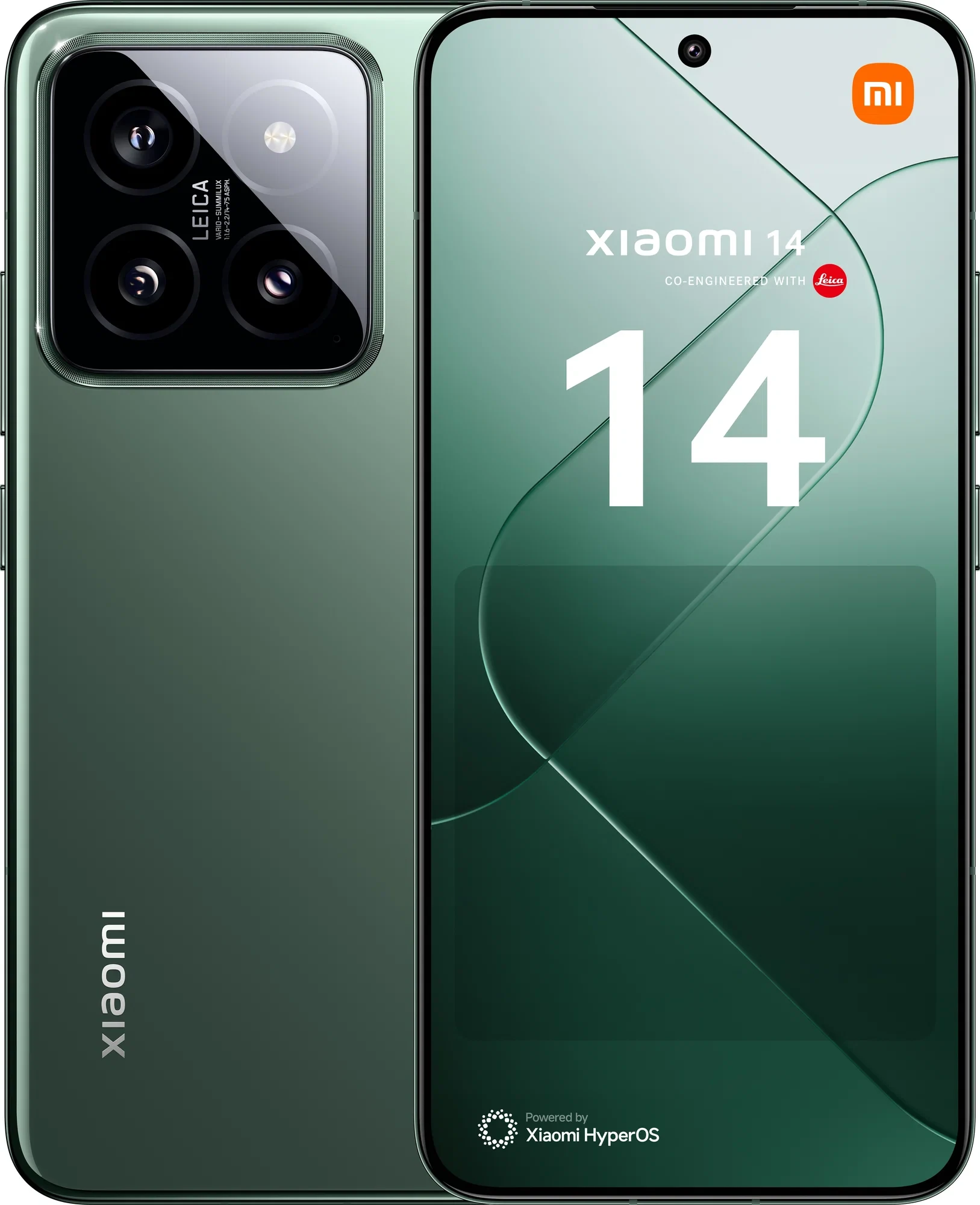 

Телефон Xiaomi 14 12/256Gb Green