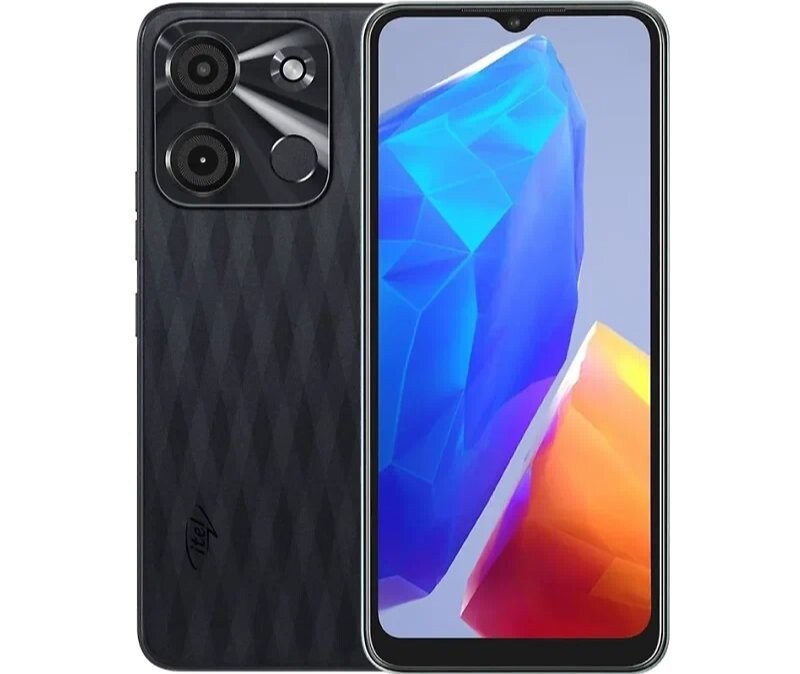 

Телефон Itel A60s 4/128 shadow black (A662LM)