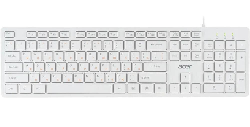 

Клавиатура Acer OKW123 белый