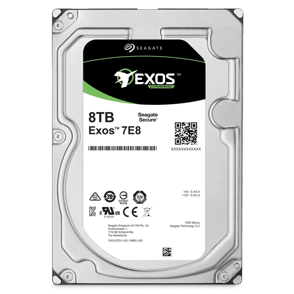 

Жесткий диск Seagate Original SAS 3.0/8Tb/7200rpm/256Mb/3.5 (ST8000NM0075)
