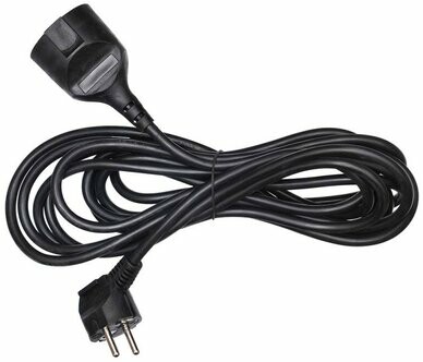 

Удлинитель Buro BU-PS1.10/B 10м черный