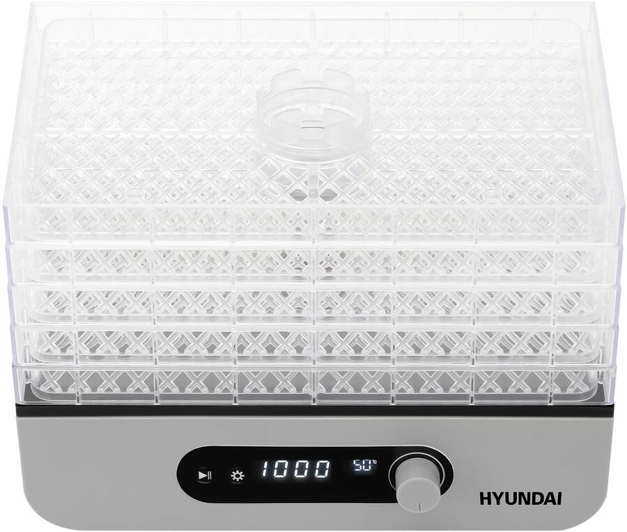 

Сушилка для продуктов Hyundai HYDF-5033 серый