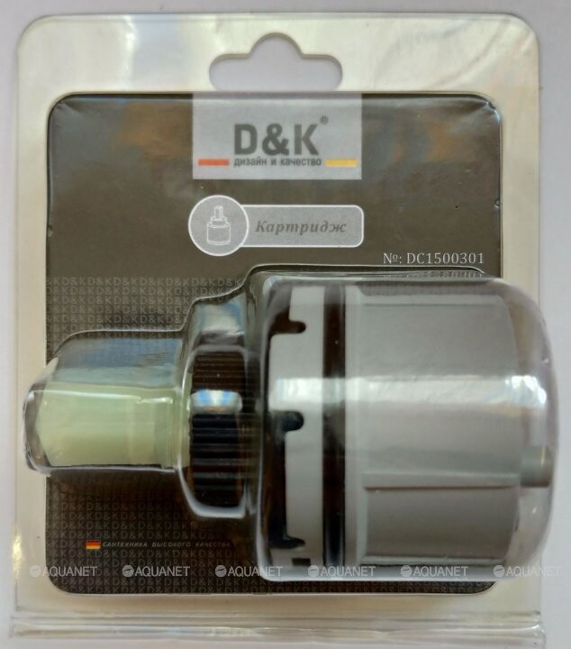

Аксессуар для смесителя D&K 38,5мм полукруглый шток (KX1060AB OLD) Картридж