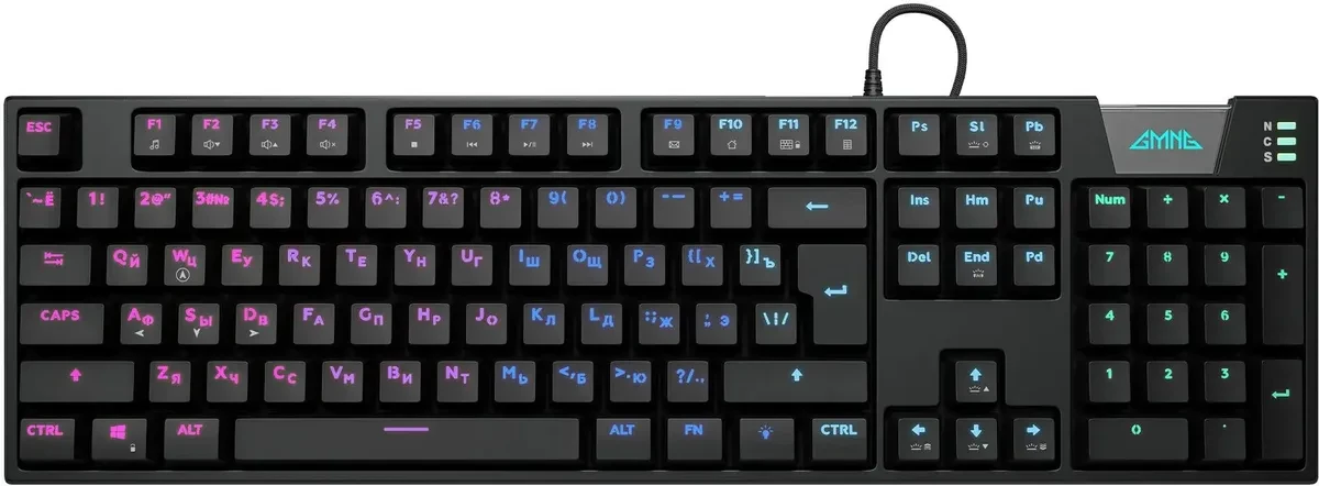 

Клавиатура GMNG GG-KB780X черный USB (1910518)