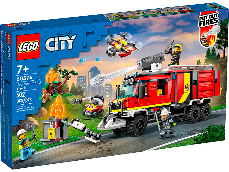 

Конструктор Lego City Машина пожарного расчета (60374)