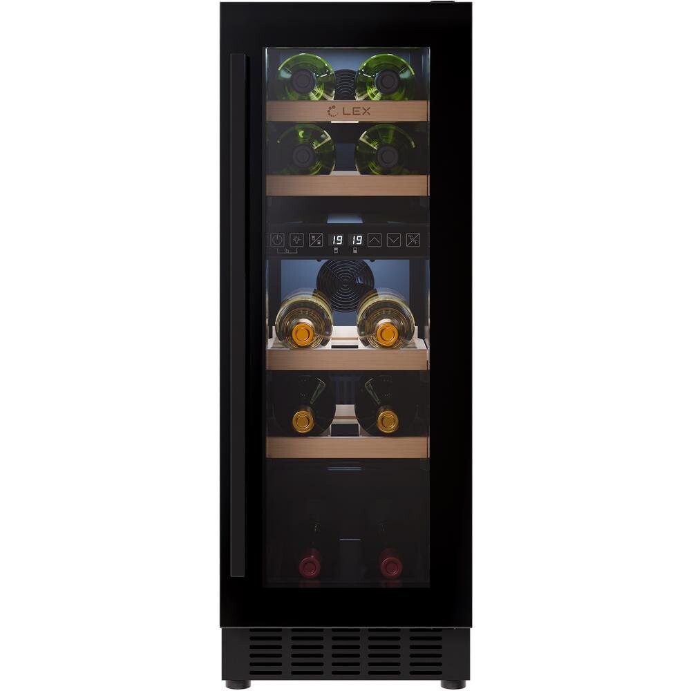 

Винный шкаф LEX LWD3017BL dual zone