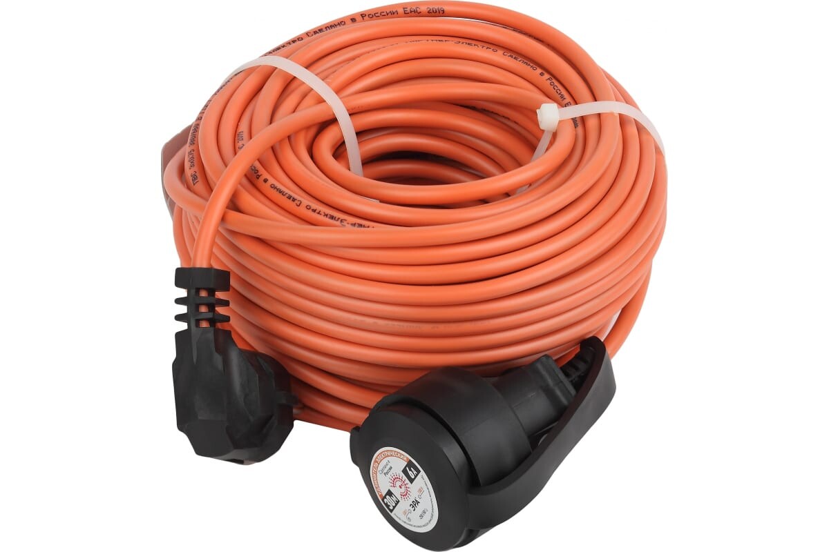 

Аксессуар для садовой техники Эра UPx-1e-3x0.75-30m-IP44 (1розет. 30м, без катушки) (Б0046812)