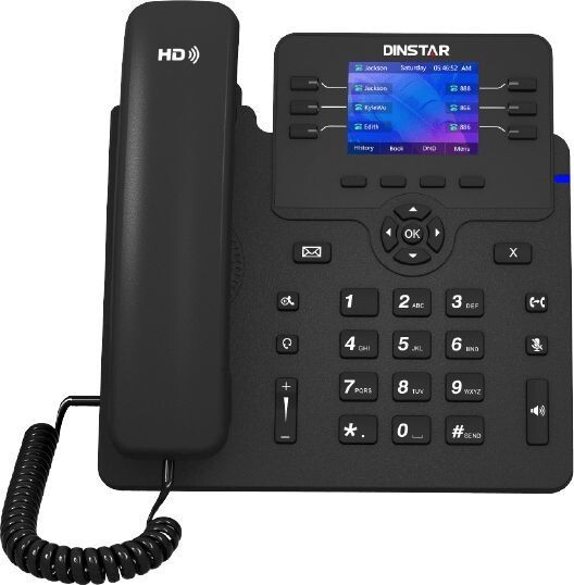 

VoIP-телефон Dinstar C63G черный