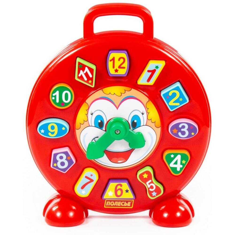 

Обучающая игрушка Полесье Часы Клоун (62741)