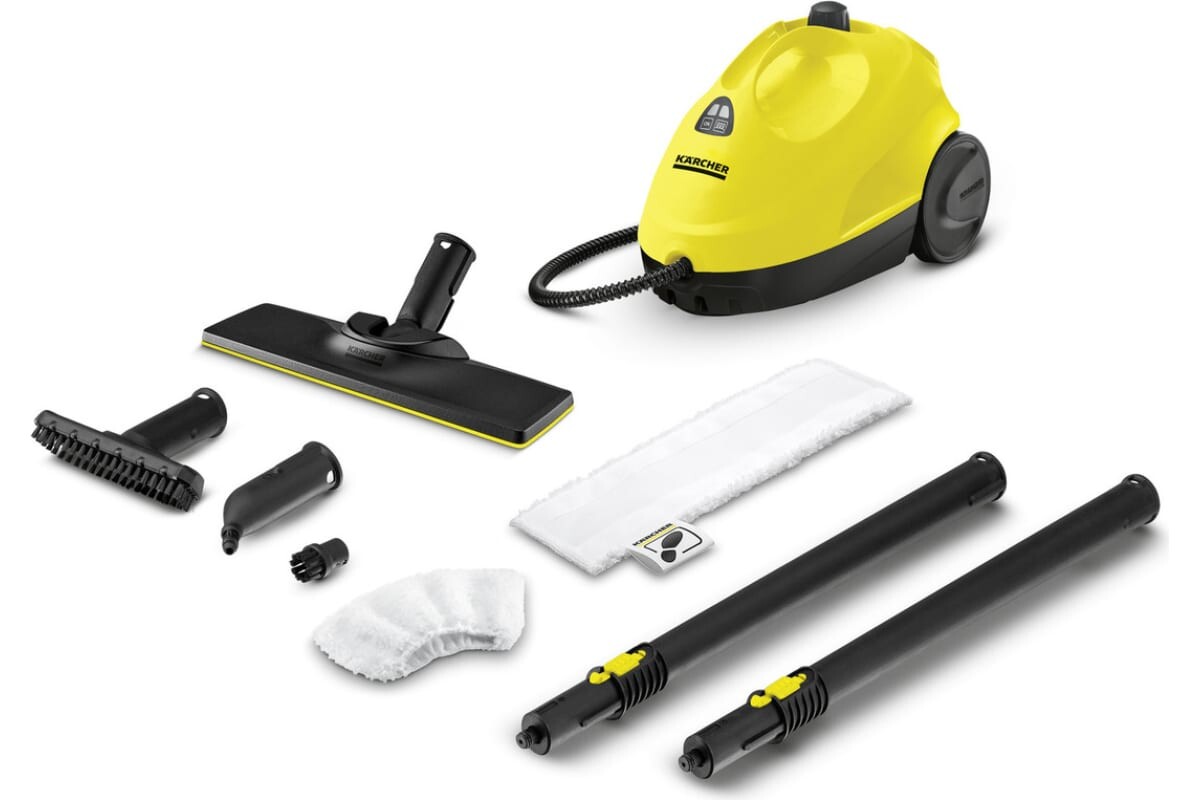 

Пароочиститель Karcher EasyFix SC 2 1500Вт желтый/черный (1.512-063.0)