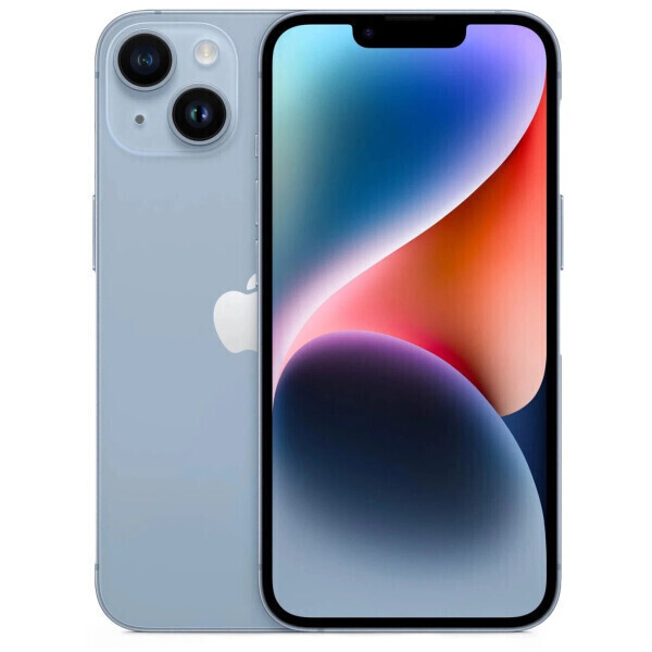 

Телефон Apple iPhone 14 (A2882) 6/256Gb голубой (MPWP3HN/A)