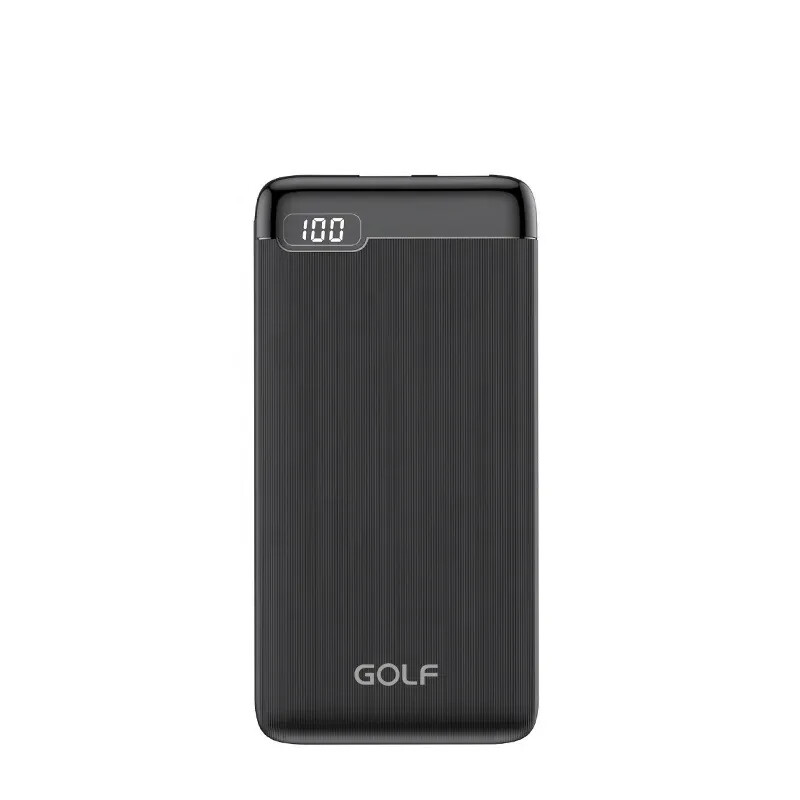 

Внешний аккумулятор Golf LCD21 черный