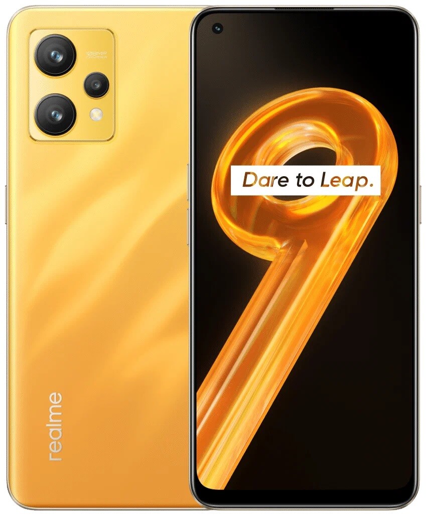 

Телефон Realme 9 6/128Gb золотистый (RMX3521)