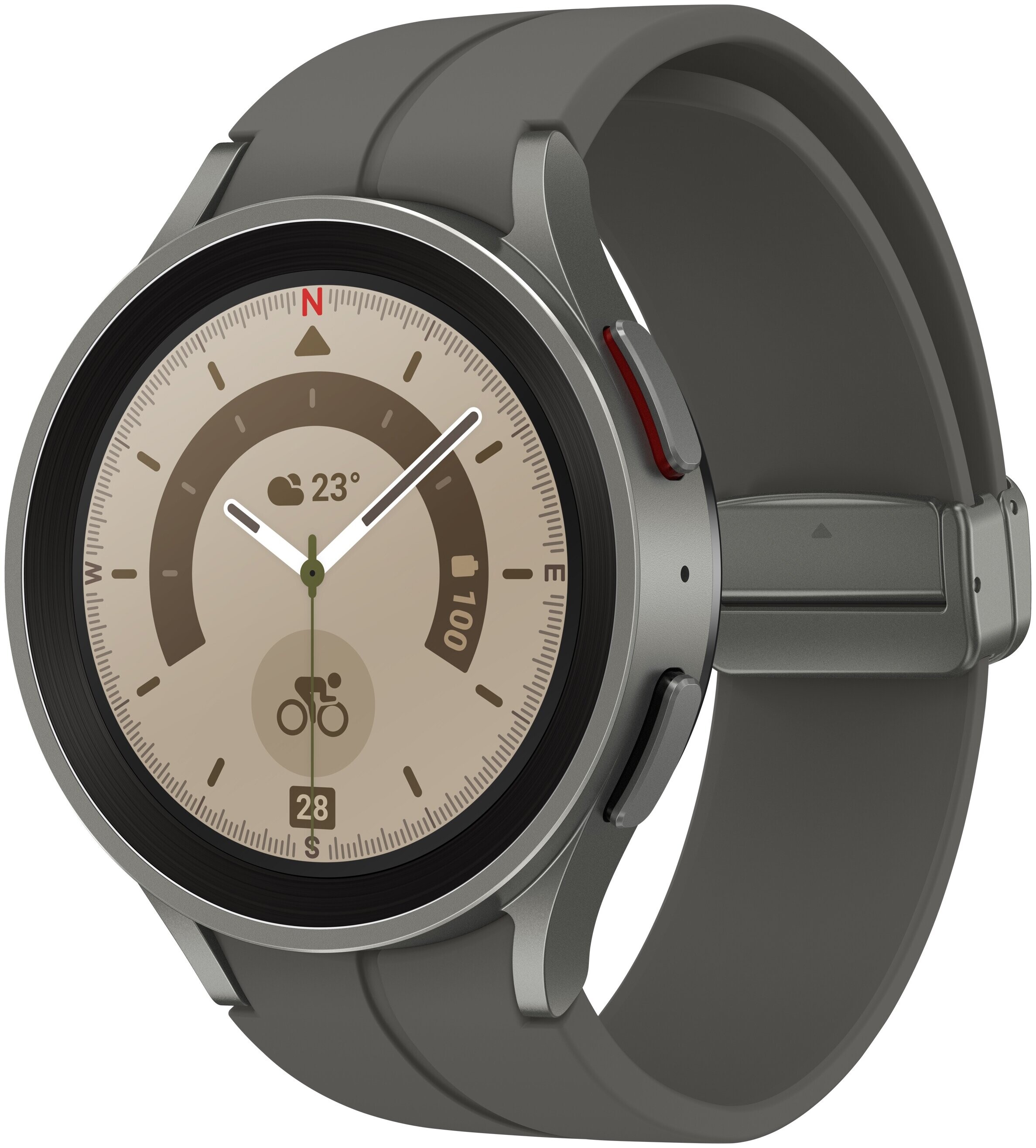 

Умные часы Samsung Galaxy Watch 5 Pro 45мм серый (SM-R920NZTACIS)