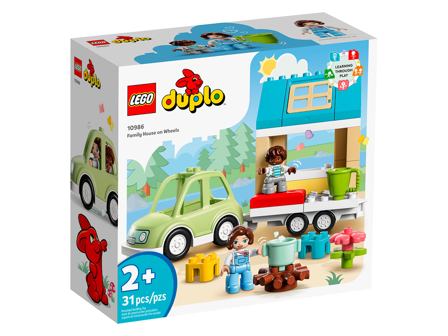 

Конструктор LEGO Duplo Семейный дом на колёсах (10986)