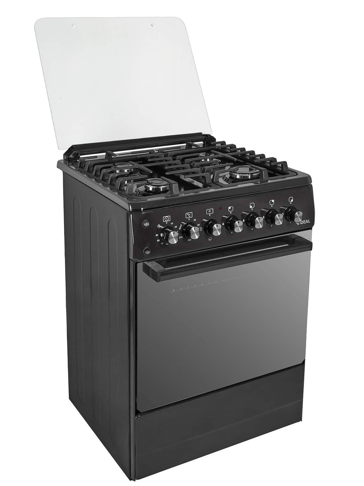 

Газовая плита Ideal L 250 черный (чуг.реш)