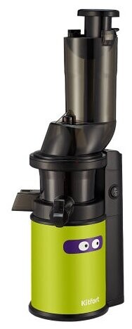 

Соковыжималка Kitfort KT-1129-2 черно-салатовый