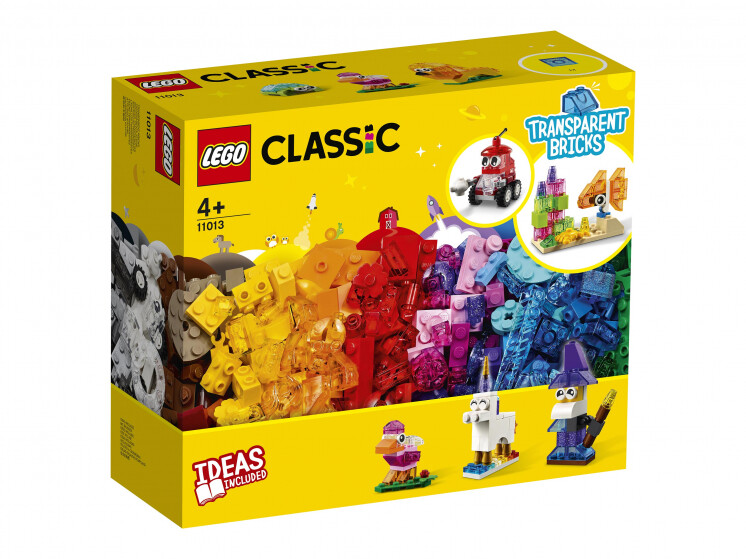 

Конструктор Lego Classic Прозрачные кубики (11013)