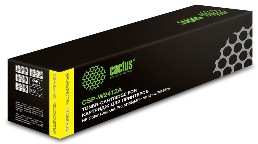 

Картридж Cactus CSP-W2412A 216A желтый