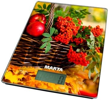 

Кухонные весы Marta MT-1634 желтая черешня