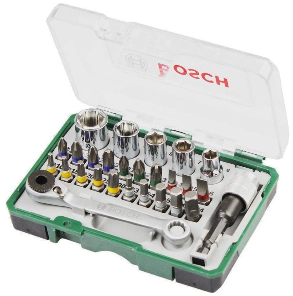 

Набор бит Bosch 2607017160 27пр.