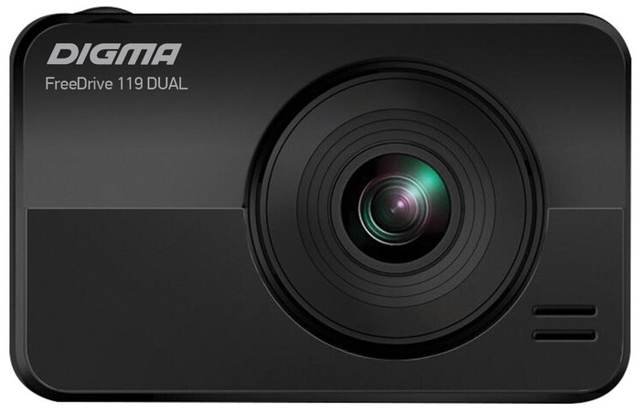 

Автомобильный видеорегистратор Digma FreeDrive 119 DUAL черный