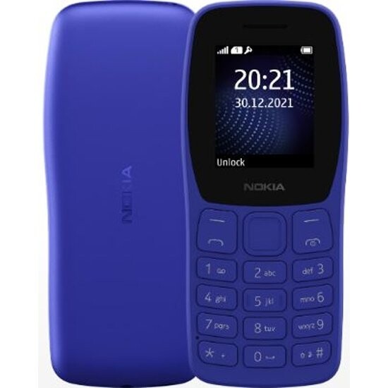 

Телефон Nokia 105 SS Blue (TA-1432)