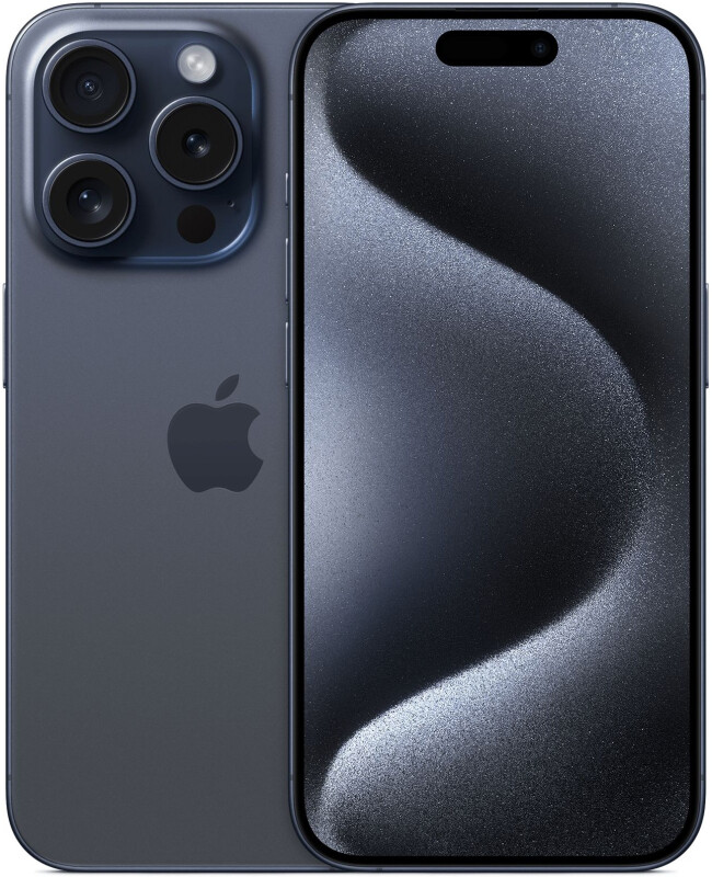 

Телефон Apple iPhone 15 Pro (A3101) 128Gb синий (MTUA3J/A)