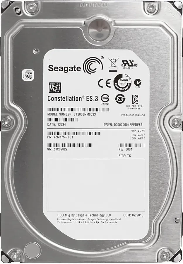 Жесткий диск Seagate ST2000NM0033