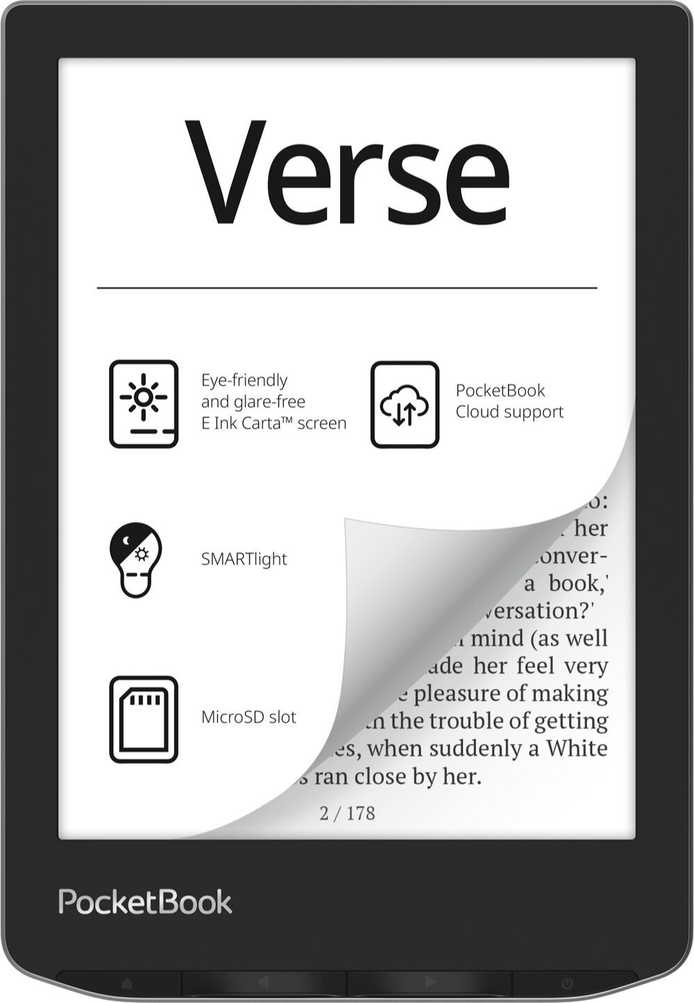 

Электронная книга PocketBook 629 Verse Mist Grey (PB629-M-WW)