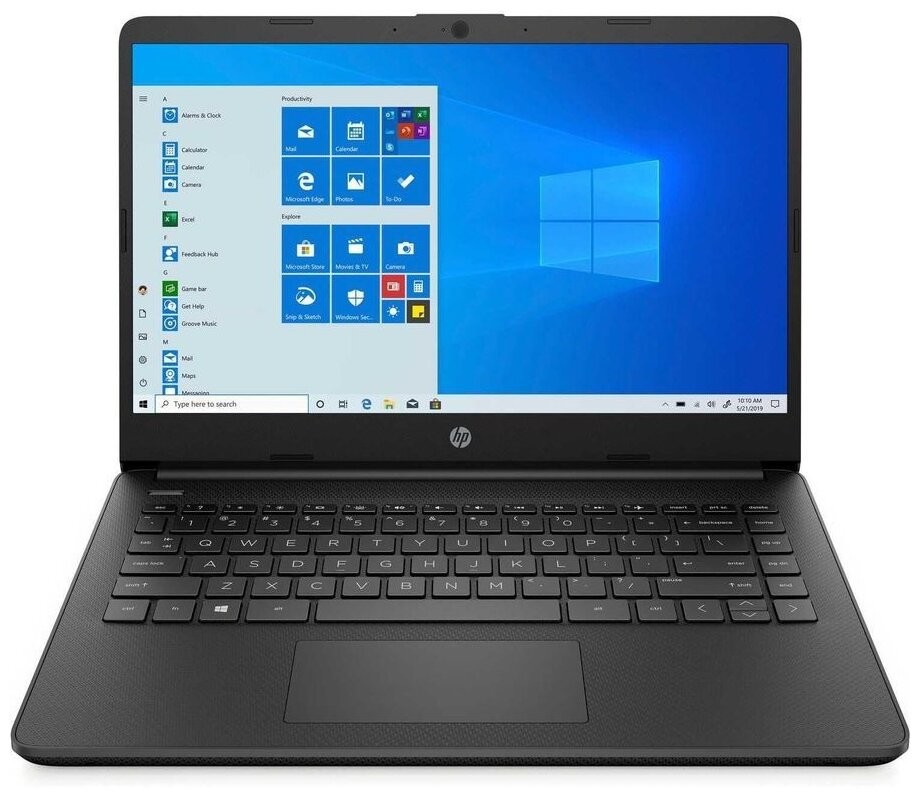 

Ноутбук HP 14s-dq3002ur Win 10 black (3E7Y2EA)